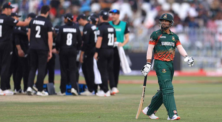 বাংলাদেশের চ্যাম্পিয়ন হওয়ার স্বপ্ন দুই ম্যাচেই  শেষ